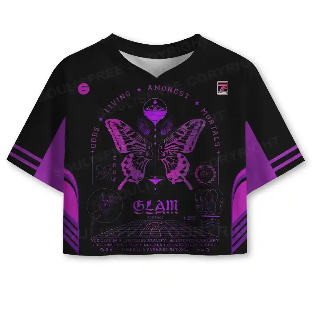 Gods Living Among Us Cropped Jersey