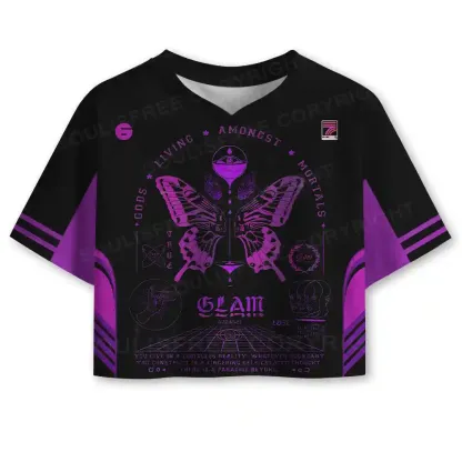 Gods Living Among Us Cropped Jersey