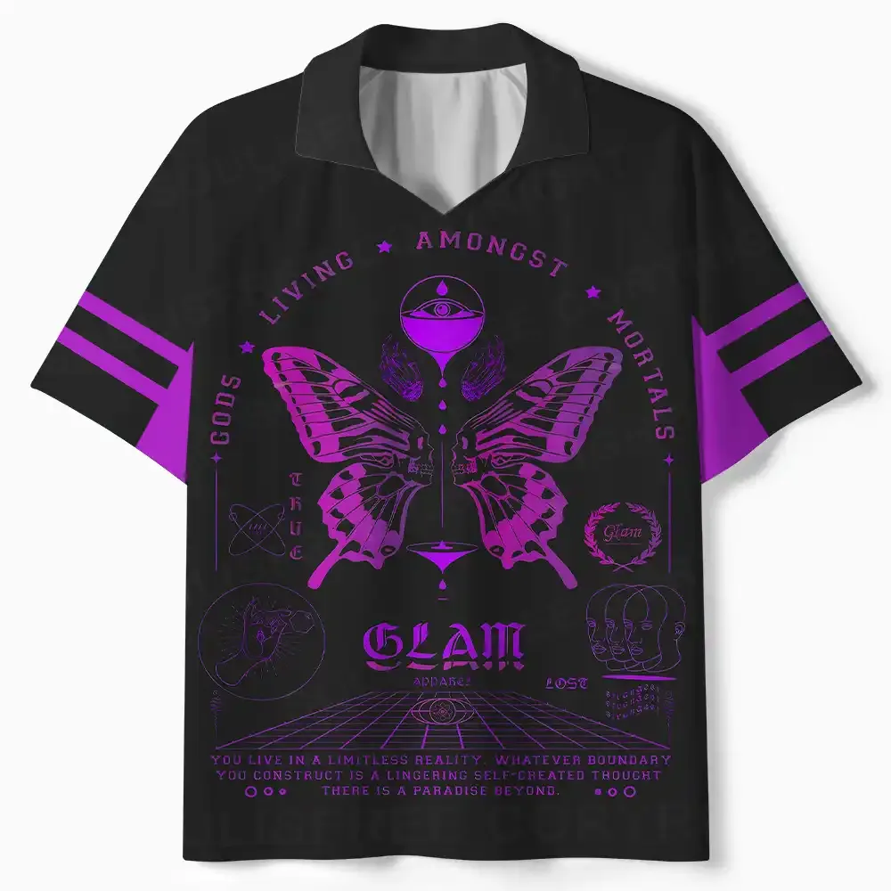 Gods Living Among Us Polo Collar Unisex Jersey