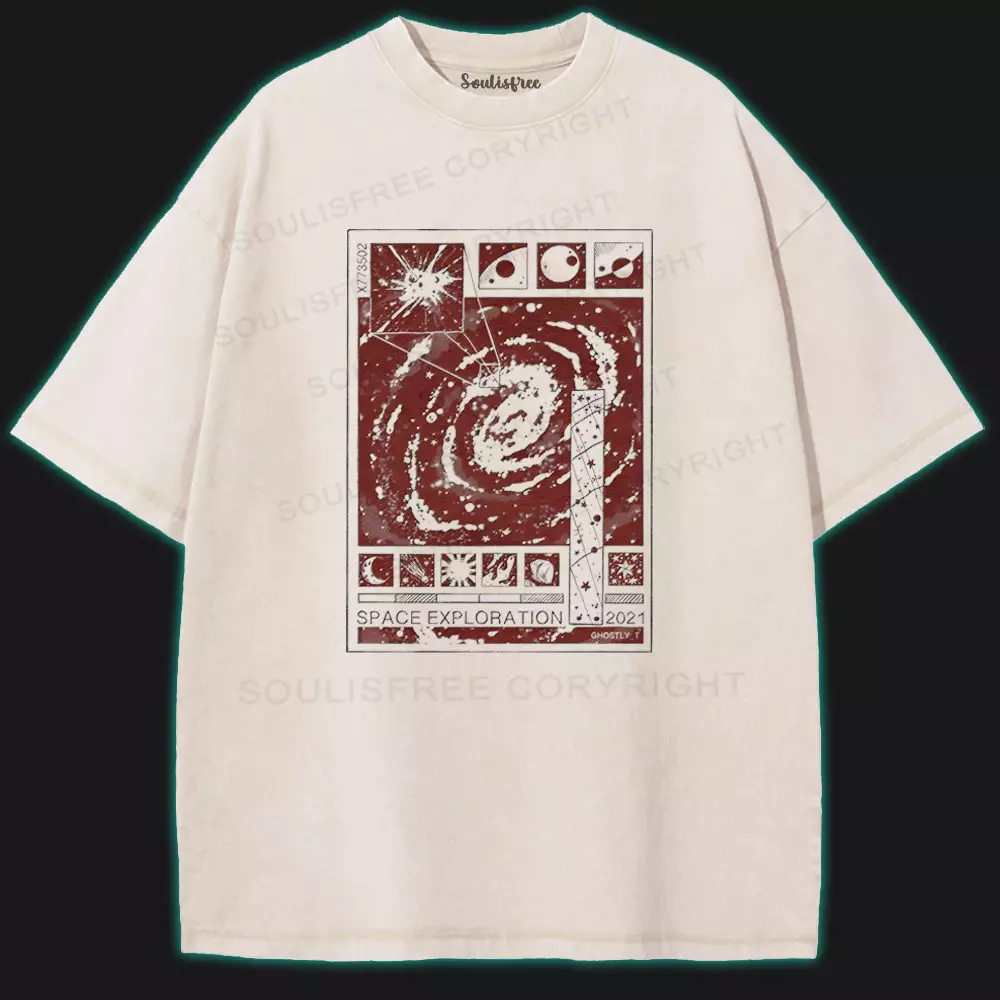 Embrace the Cosmos Washed Space T-shirt