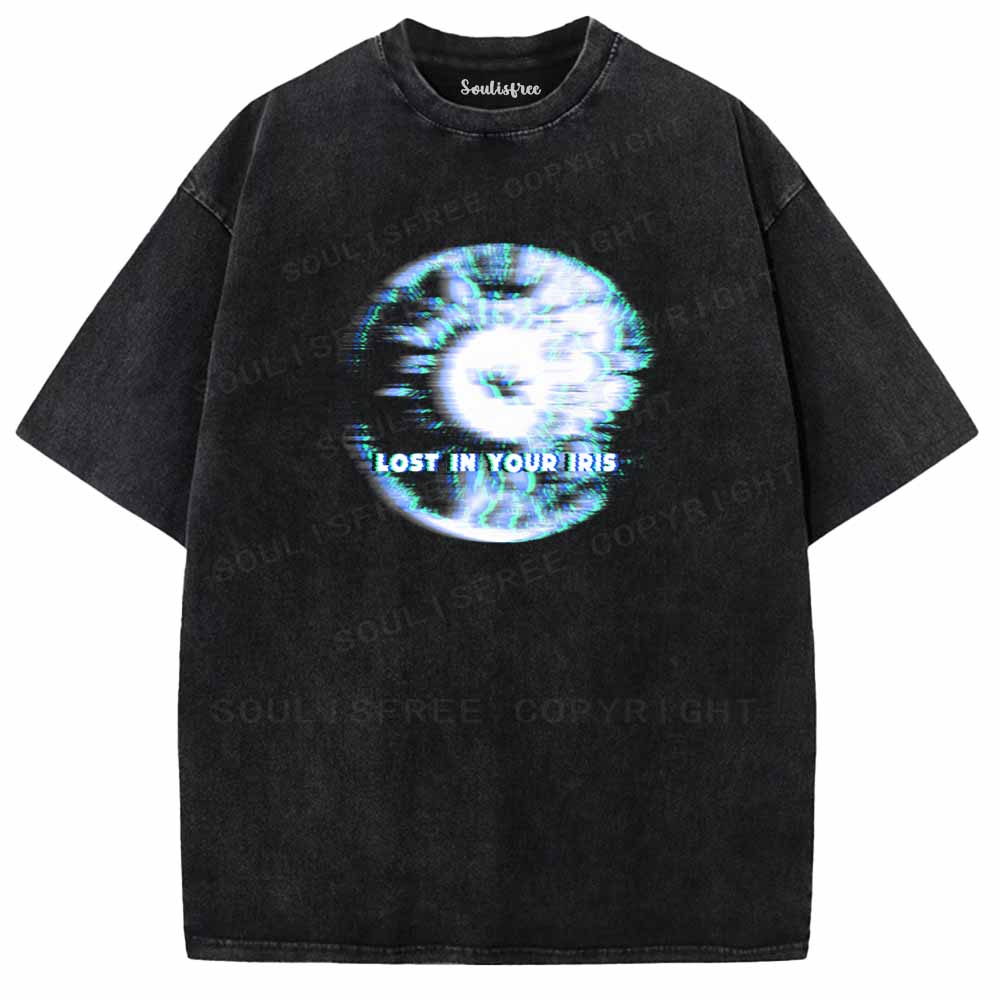 Soulisfree LOST IN YOUR IRIS  Washed Tee