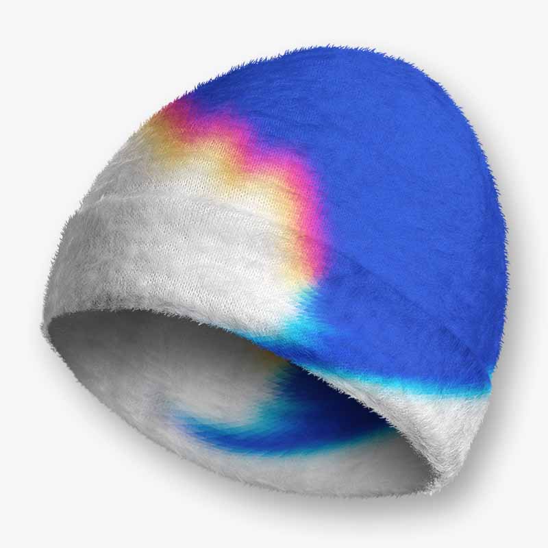 Soulisfree DIGITAL DAYDREAM ,REALITY CAN WAIT Fuzzy Beanie