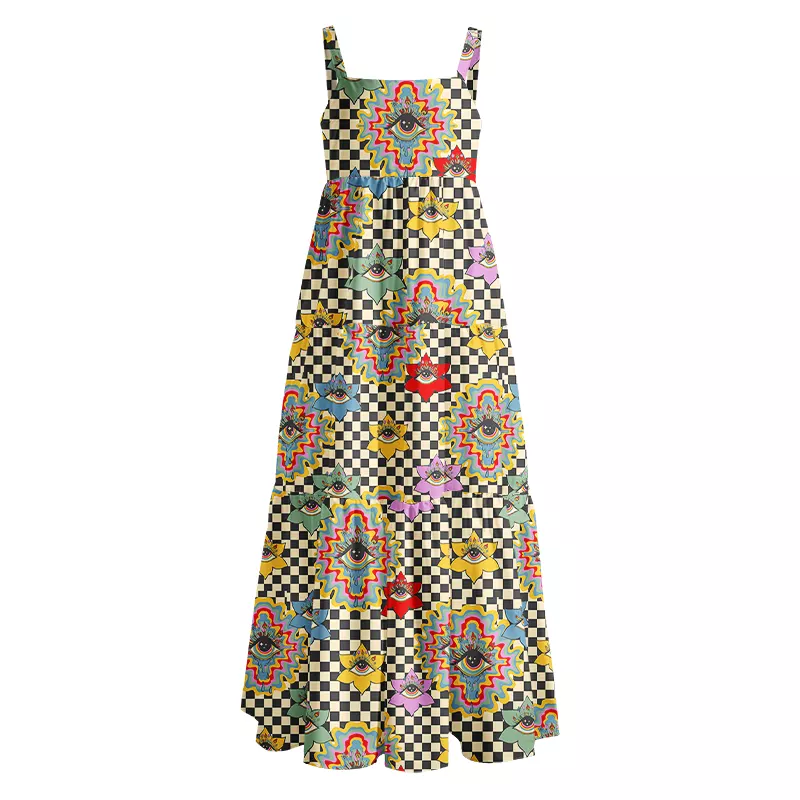 Soulisfree Third Eye Bloom Boho Maxi Dress