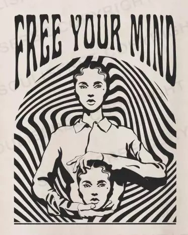 Free Your Mind Washed T-shirt