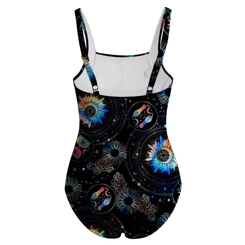 Soulisfree Galactic Whirl One‑Piece Swimsuit