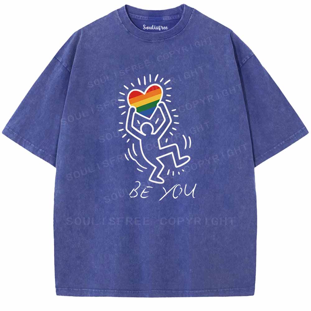 Soulisfree Be You Washed Tee