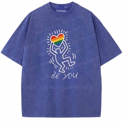 Soulisfree Be You Washed Tee