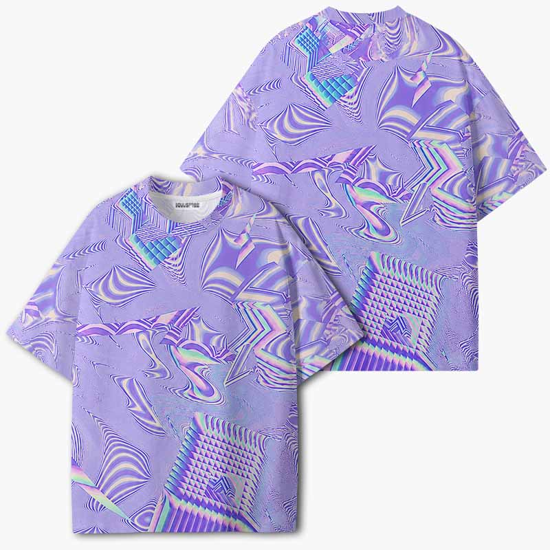 Soulisfree NOTHING STAYS IN ONE FORM ECO‑PERF Graphic Tee