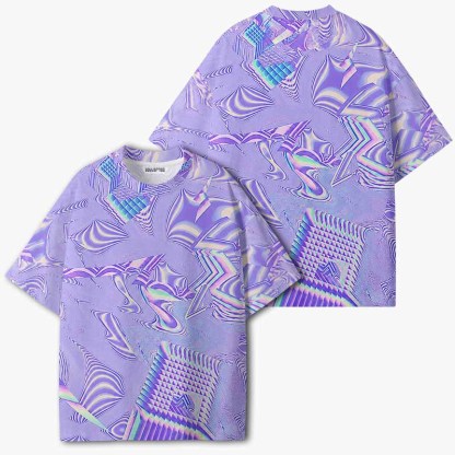 Soulisfree NOTHING STAYS IN ONE FORM ECO‑PERF Graphic Tee
