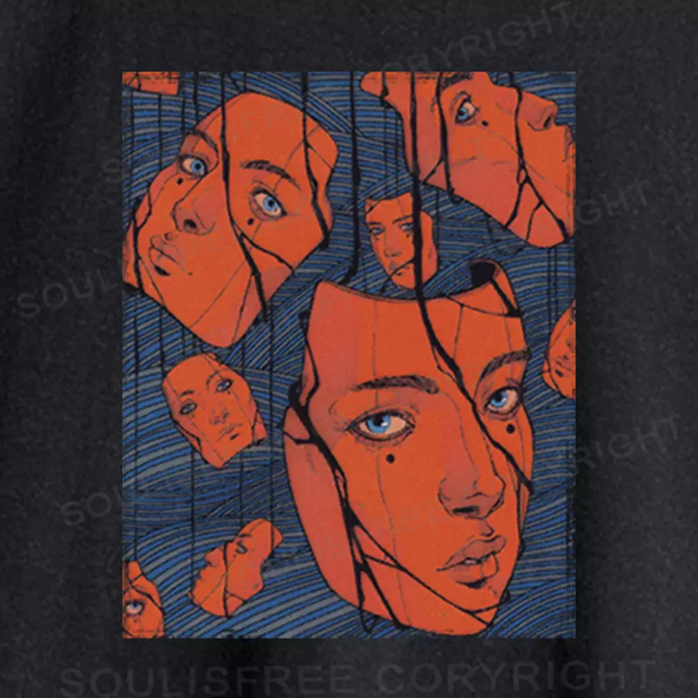 Cracked Perception Washed Tank Tops