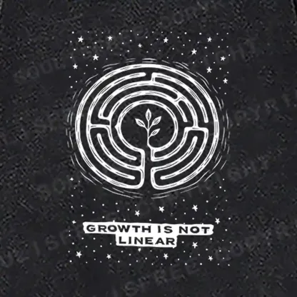Growth Is Not Linear Washed Sweatshirts