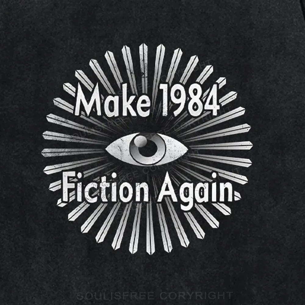 The Eye Of Dystopia Washed T-shirt