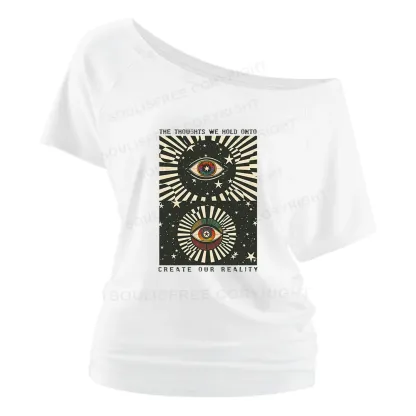 Create Our Reality Off Shoulder Top