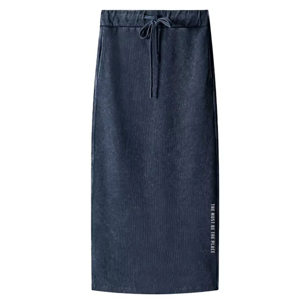 Designed The Must Be The Place Washed A-Line Maxi Skirt