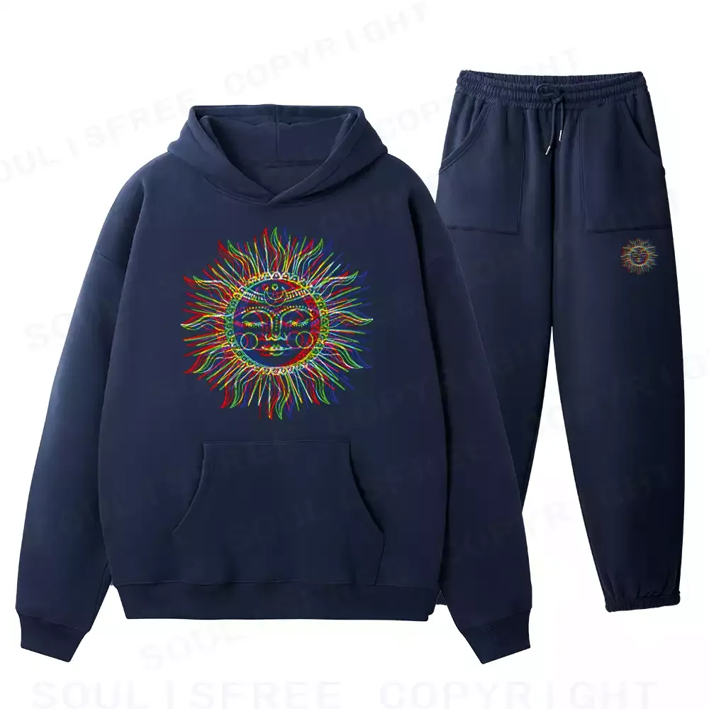 Vibes of the Sun Fleece Hoodie Set