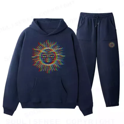 Vibes of the Sun Fleece Hoodie Set