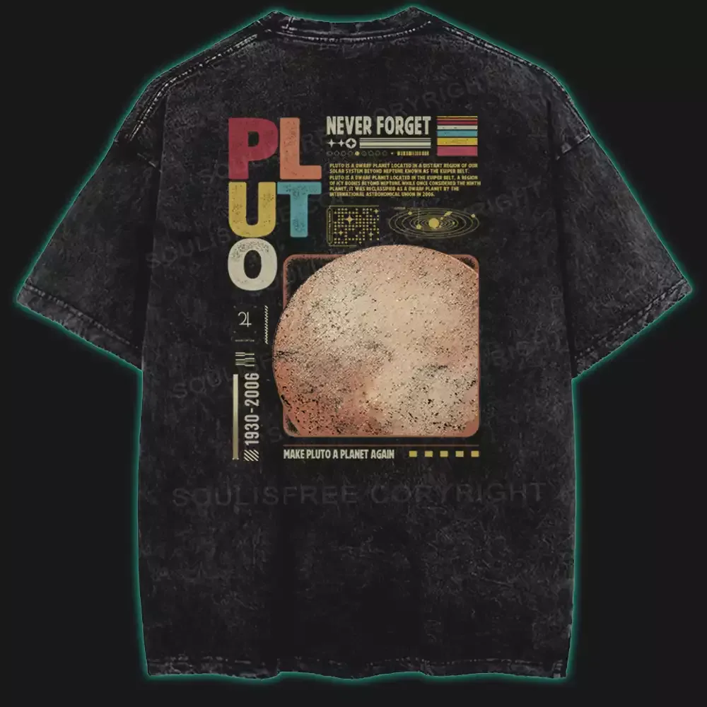 Saturn Called. Said Life’s Better There Washed Space T-shirt