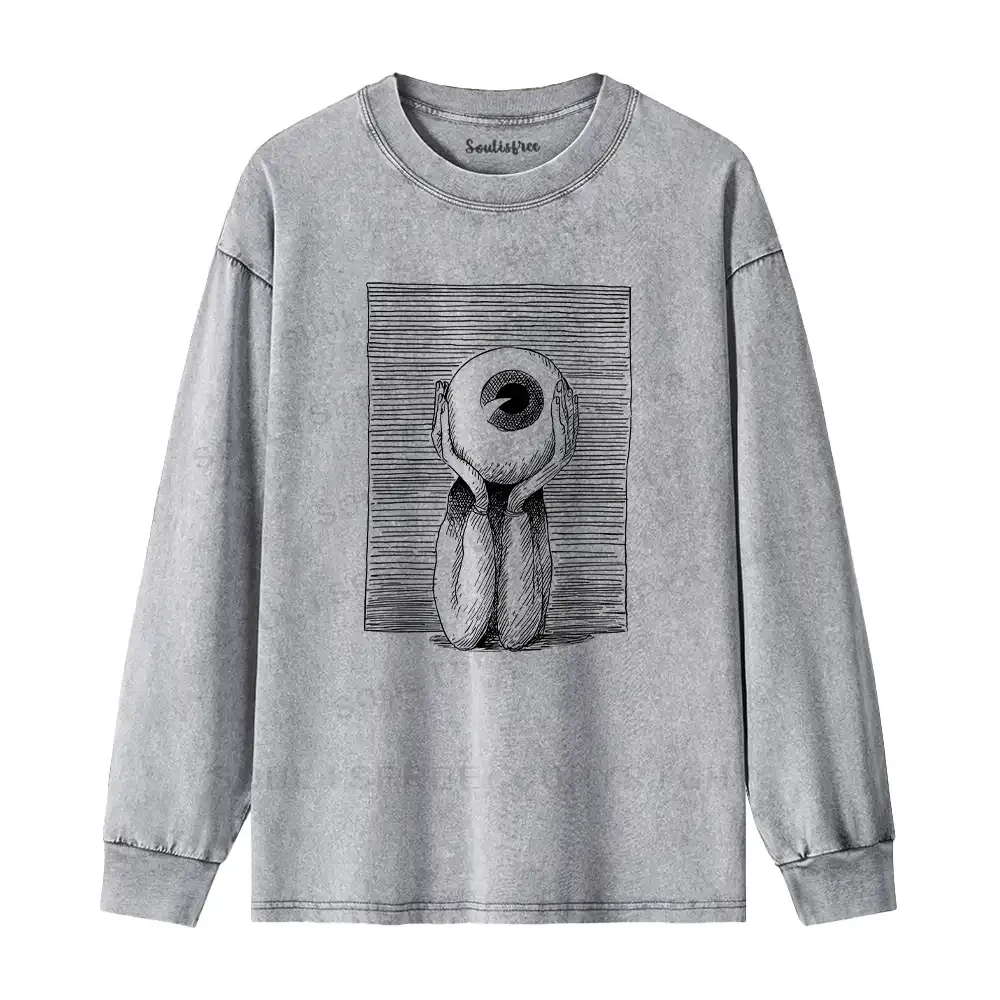 The Eye of the Beholder Washed Long Sleeve Shirt