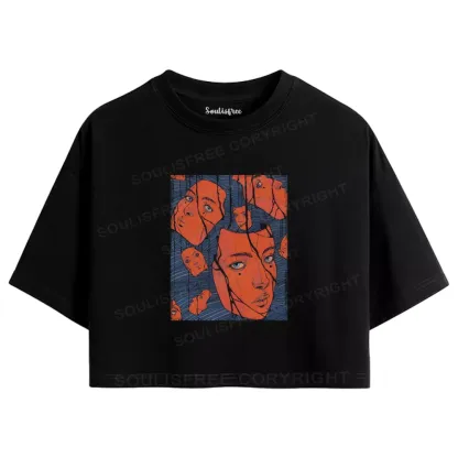 Cracked Perception Crop Top