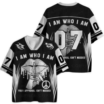 I Am Who I Am Mesh Jersey