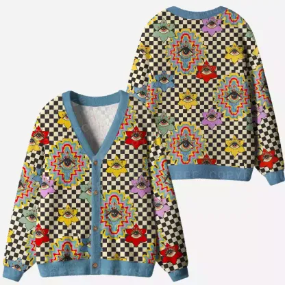 Third Eye Bloom Ugly Cardigan Sweaters