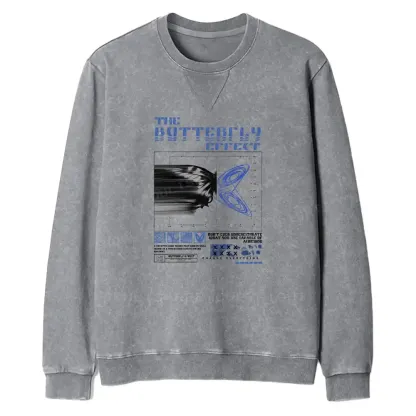 Chaos in Motion Fit Washed Sweatshirt