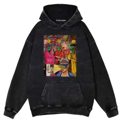 Plasma PixiesWashed Hoodie