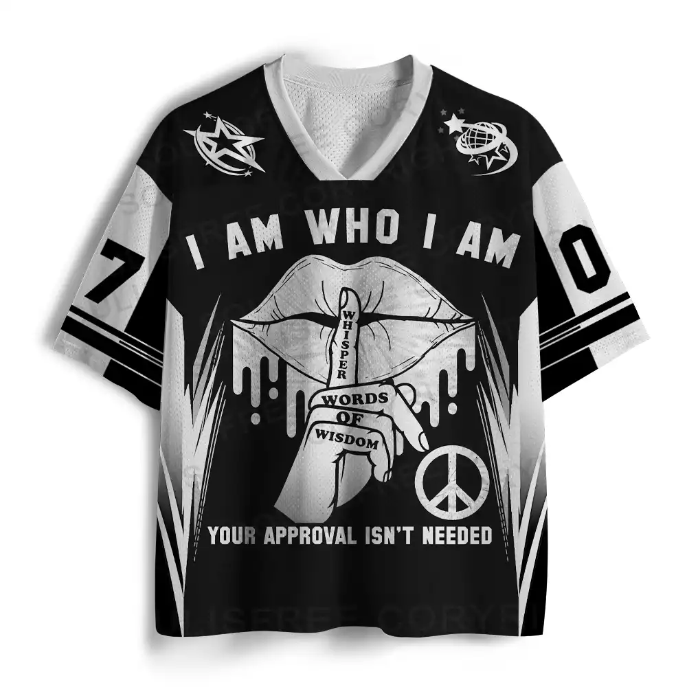 I Am Who I Am Mesh Jersey