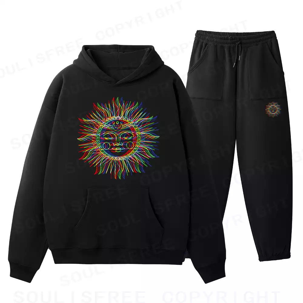 Vibes of the Sun Fleece Hoodie Set