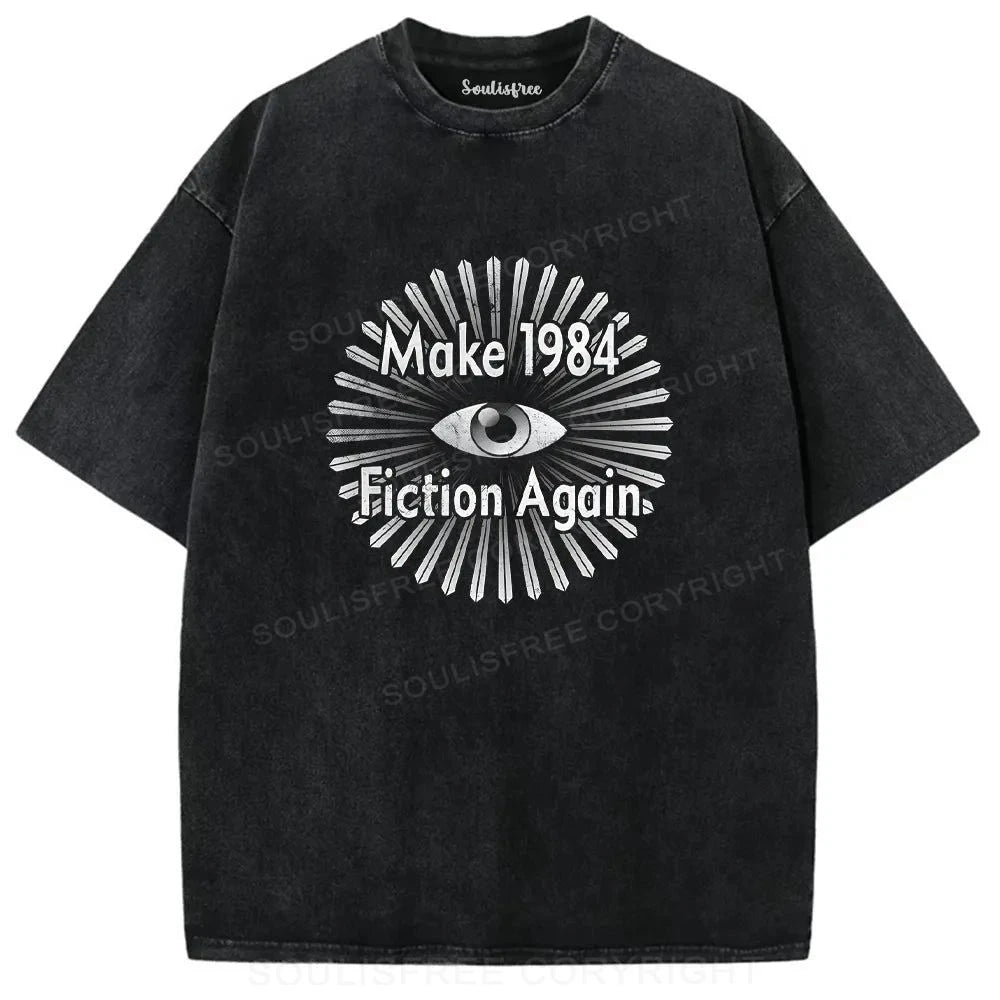 The Eye Of Dystopia Washed T-shirt