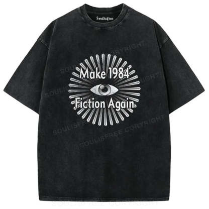 The Eye Of Dystopia Washed T-shirt