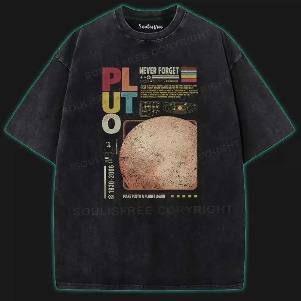 Designed Saturn Called. Said Life’s Better There Washed Space T-shirt