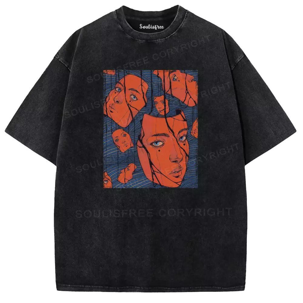 Cracked Perception Washed T-shirt