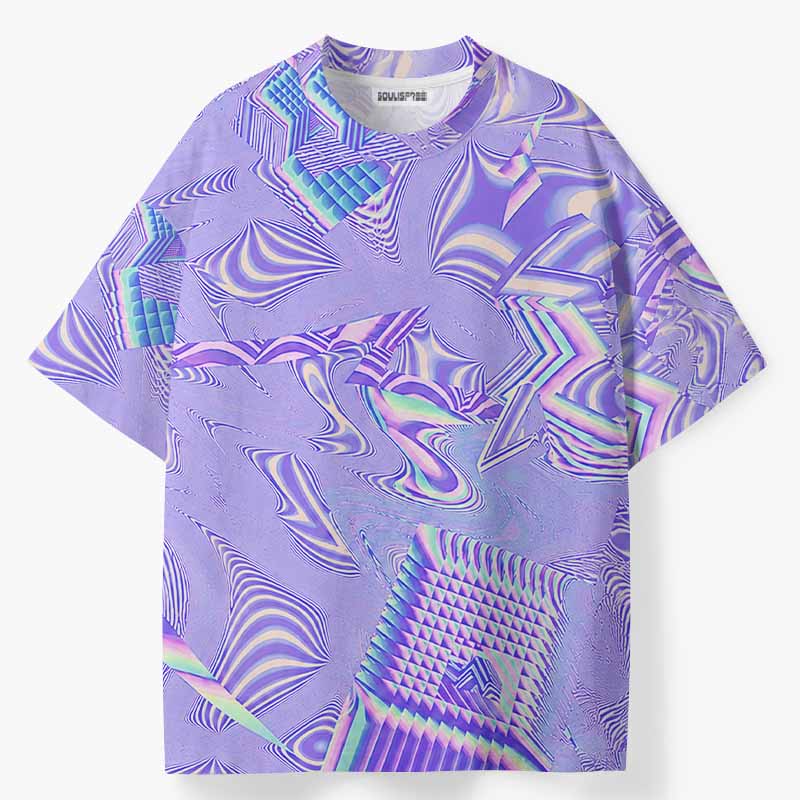 Soulisfree NOTHING STAYS IN ONE FORM ECO‑PERF Graphic Tee