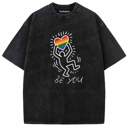 Soulisfree Be You Washed Tee