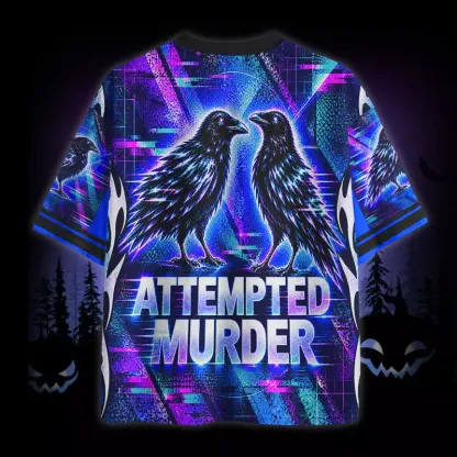 Soulisfree Crow Attempted Murder Mesh Jersey