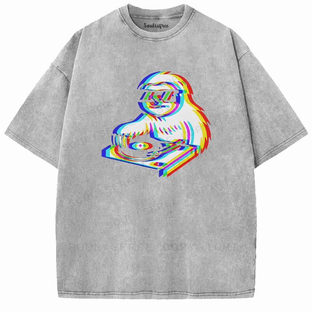 Soulisfree Slow Tempo, Good Vibes Washed Tee