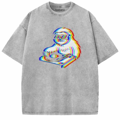 Soulisfree Slow Tempo, Good Vibes Washed Tee