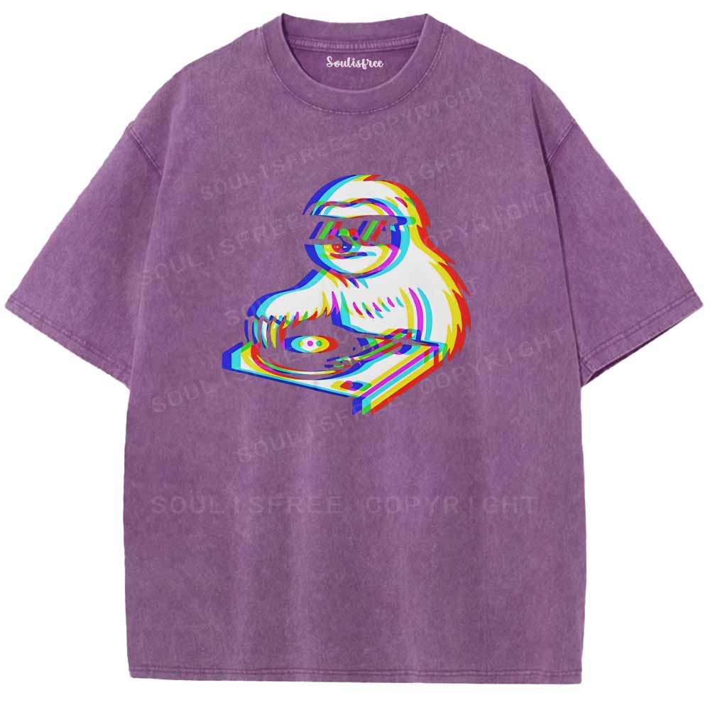 Soulisfree Slow Tempo, Good Vibes Washed Tee
