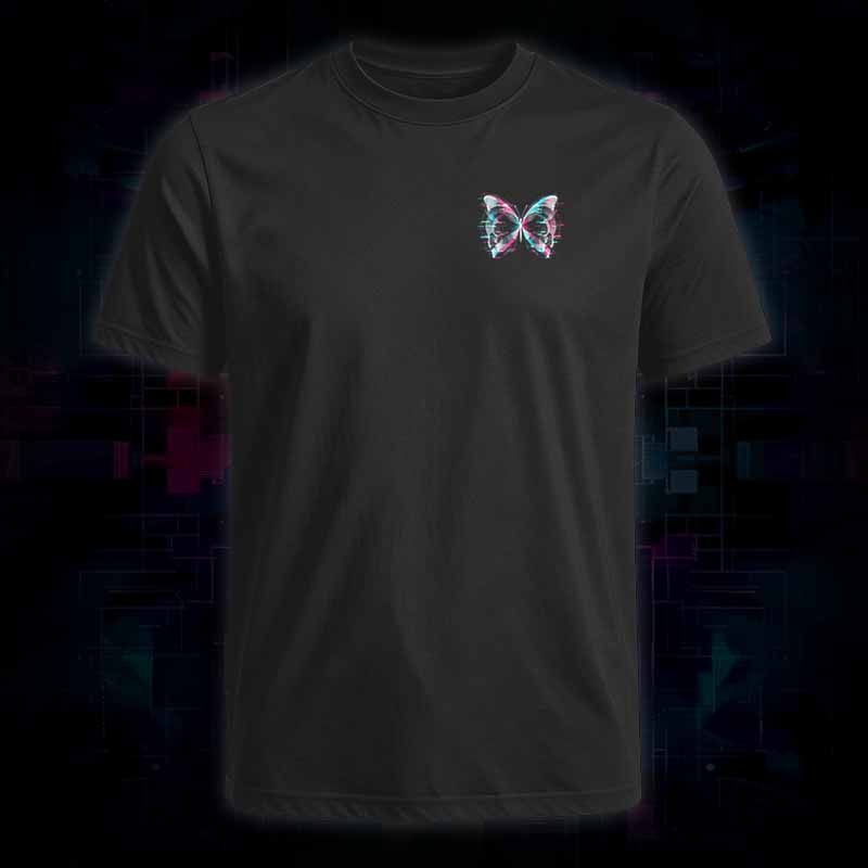 Soulisfree Digital Butterfly Effect Classic Tee