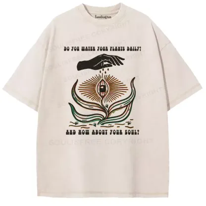 Nurture Your Soul Washed T-shirt