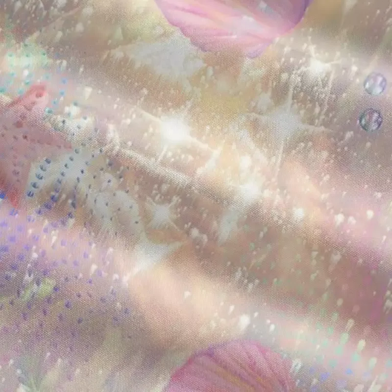 Soulisfree Holographic Beach Seashell Maxi Dress – Bow Strap