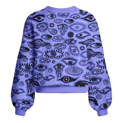 Soulisfree VISION BEYOND REALITY Women's Fuzzy Cardigan Sweater