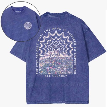Soulisfree  Mind And Vision Washed Tee