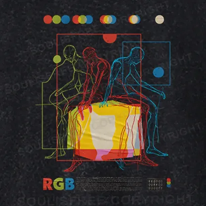 Meditation In Color Basic Washed T-shirt