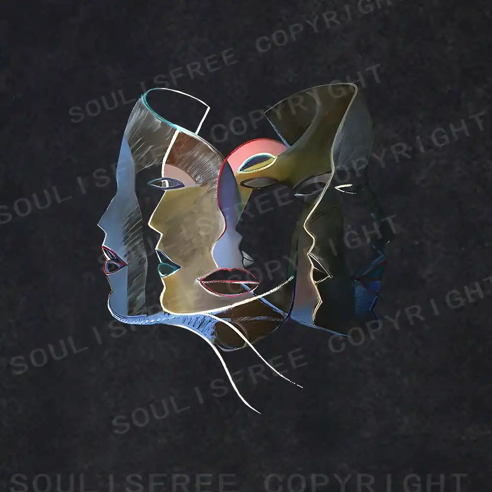 Layers of Masks Washed Hoodie