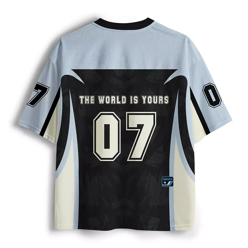 Personalized The World Is Yours Mesh Jersey