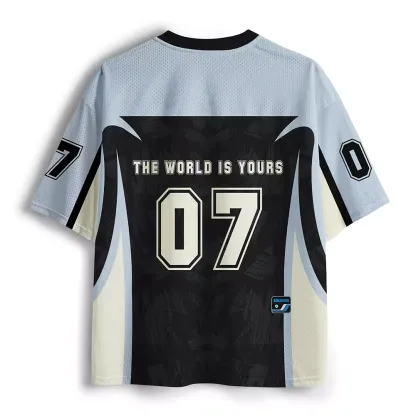 Personalized The World Is Yours Mesh Jersey