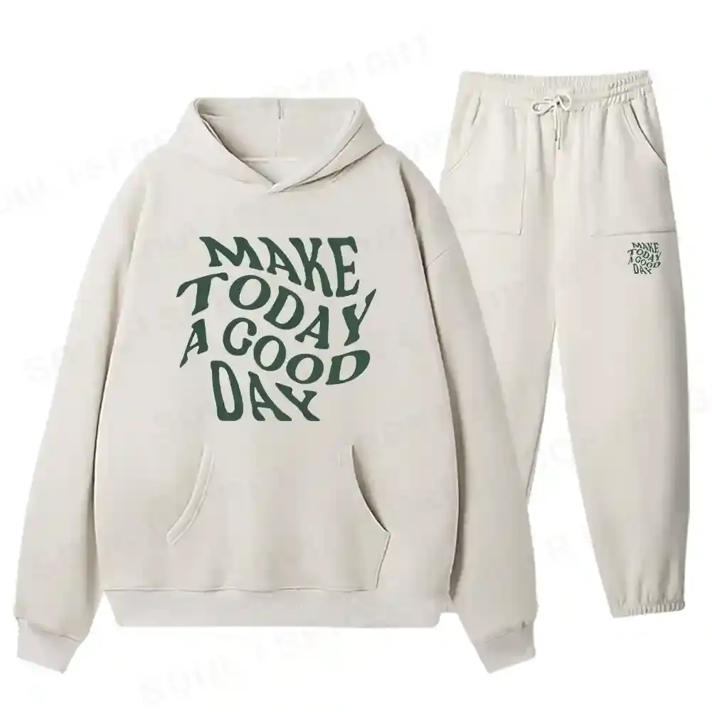 The Good Day Project Fleece Hoodie Set