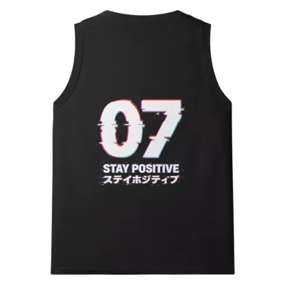 Soulisfree STAY POSITIVE  Mesh Tank
